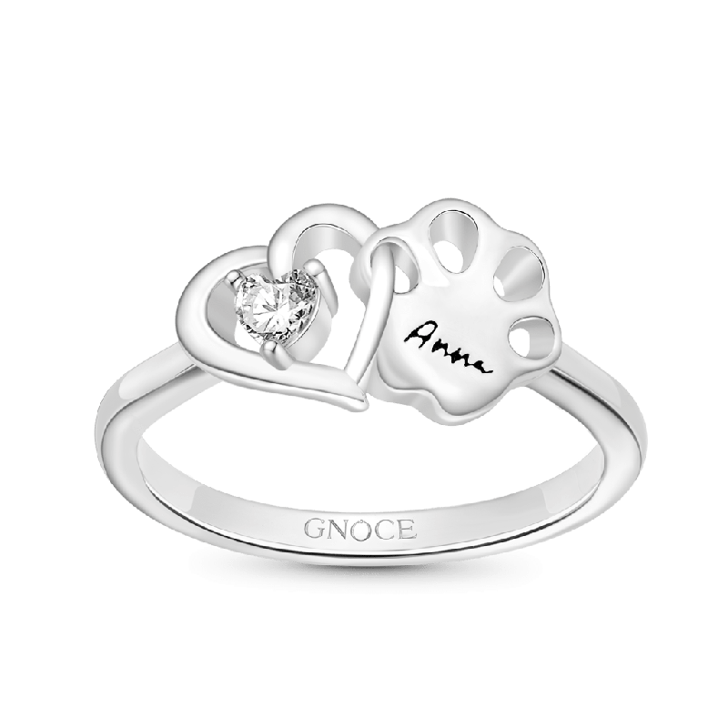 Anillo Grabable Amor Mascota