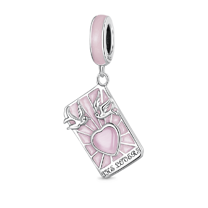Colgante Carta del Tarot Amantes