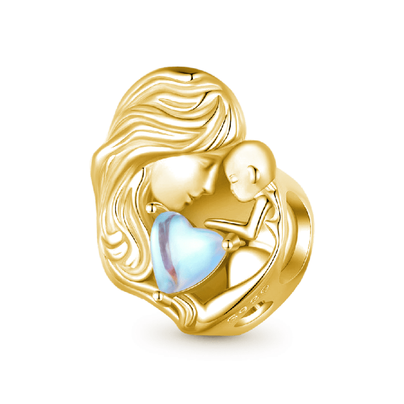 Charm Madre e Hijo Piedra de Luna