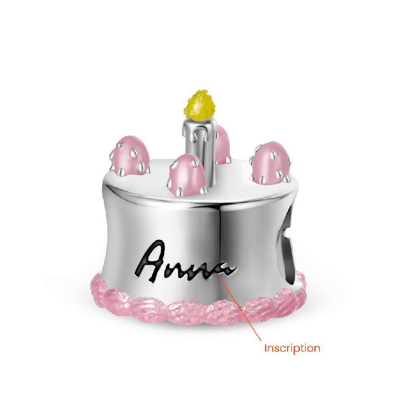 Colgante Deseo Tarta de Cumpleaños