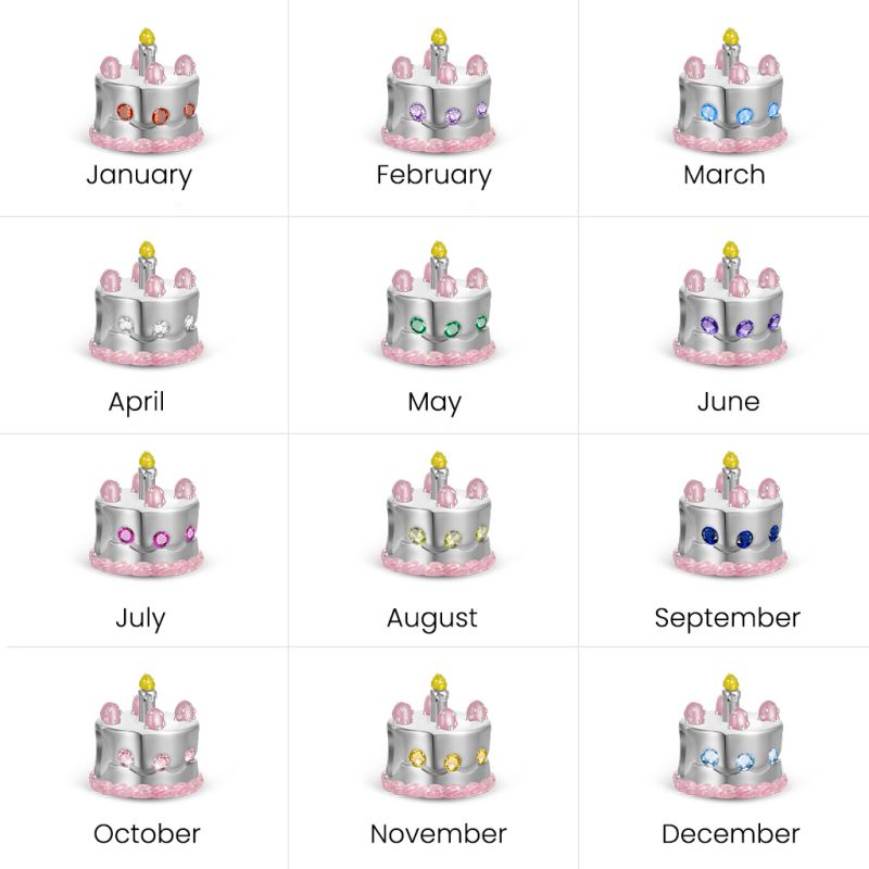 Colgante Deseo Tarta de Cumpleaños