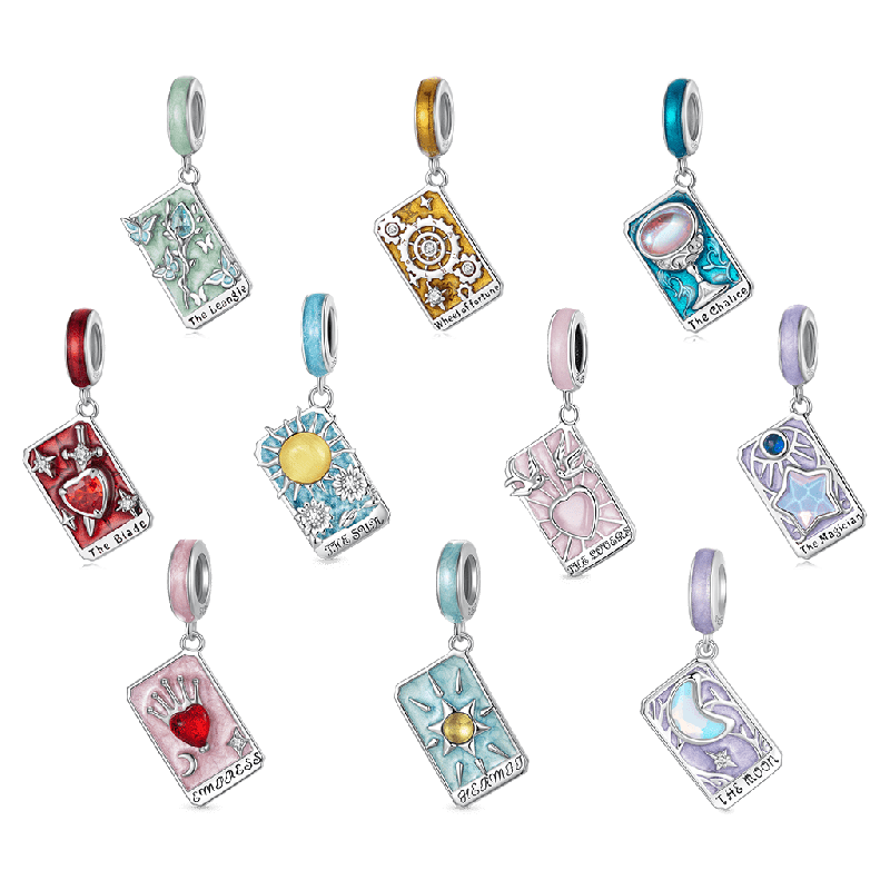 Colgante Carta del Tarot Amantes