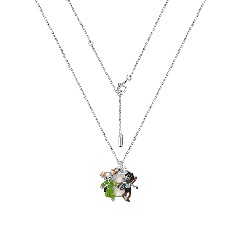 Collar Espejo con Insignia