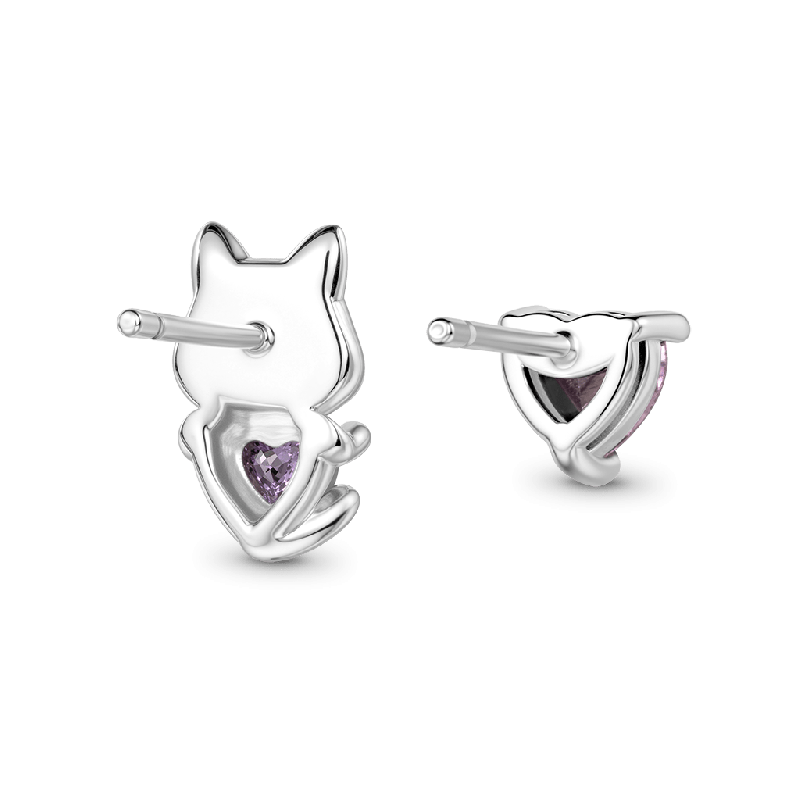 Pendientes Tachuela Gato Mascota