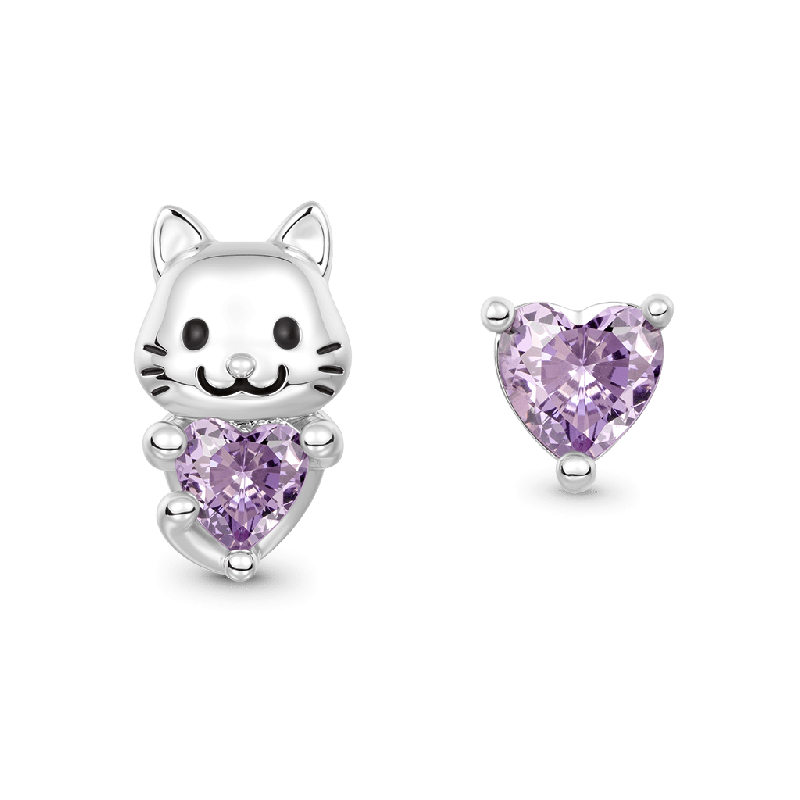 Pendientes Tachuela Gato Mascota