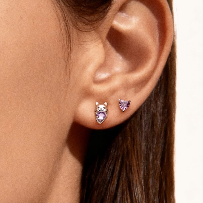 Pendientes Tachuela Gato Mascota