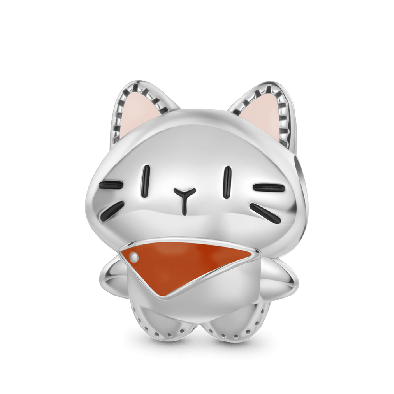 Charm Gato con Babero