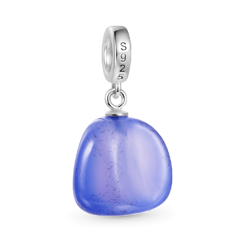 Colgante de Piedra Mascota Azul