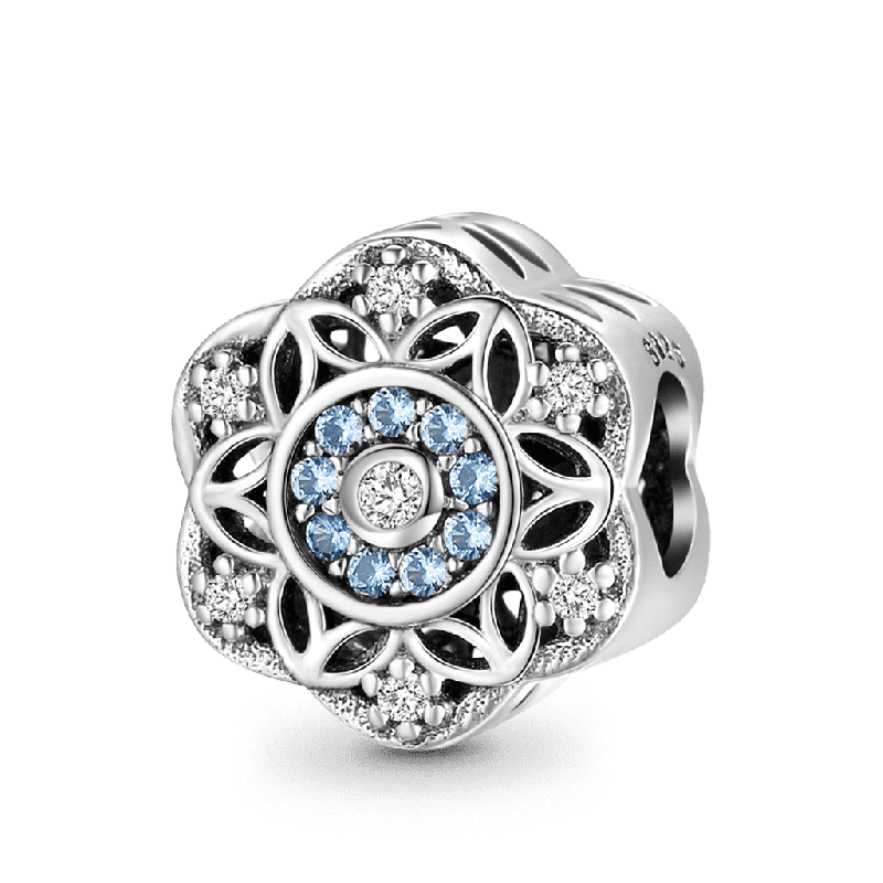 Charm Colgante Copos de Nieve