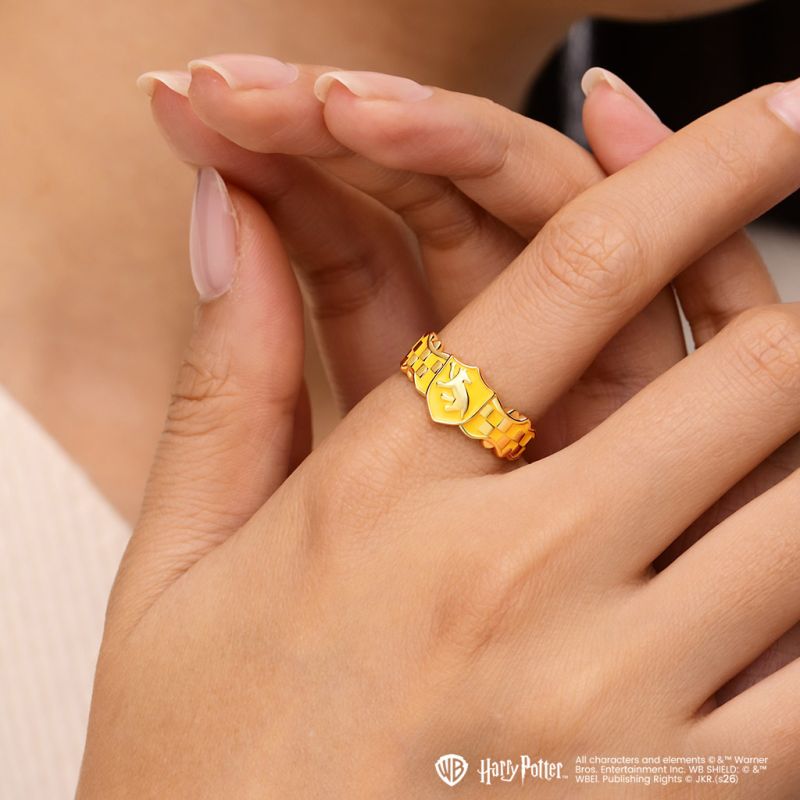 Anillo Banda Tejón Hufflepuff