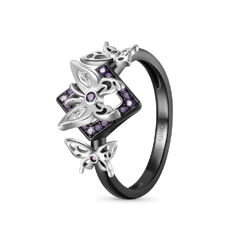 Anillo Rombus Mariposa