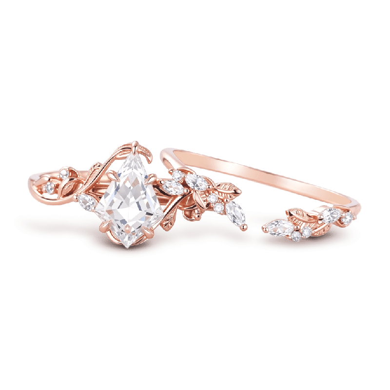 Set Anillo Corte Cometa Hoja