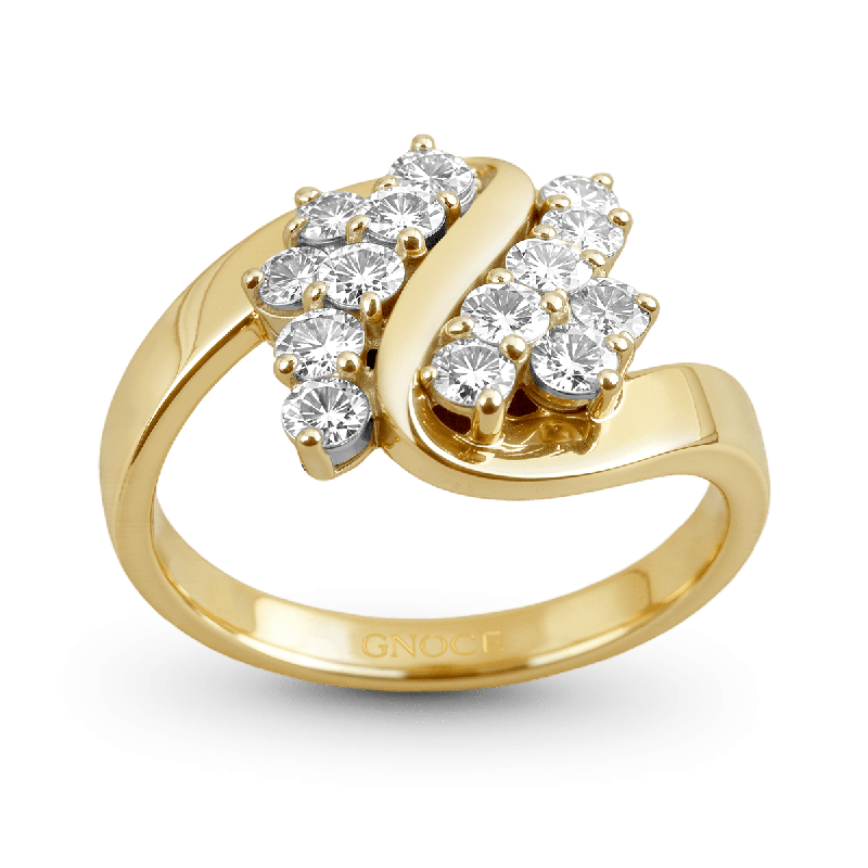 Anillo de corte redondo de curva