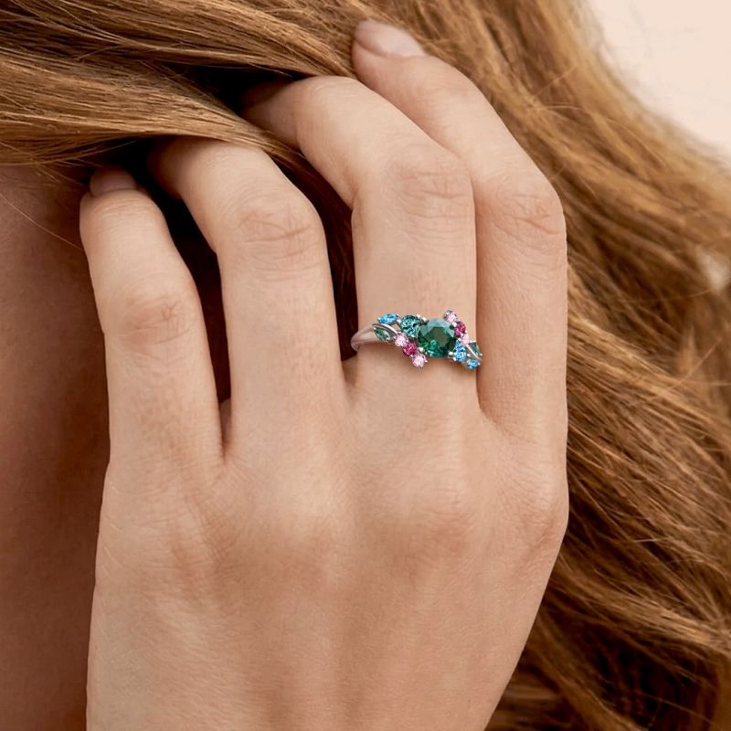 Anillo Compromiso Corte Redondo