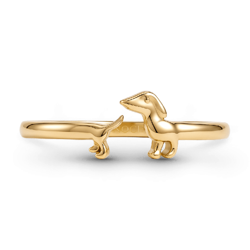 Anillo de Perro Dachshund