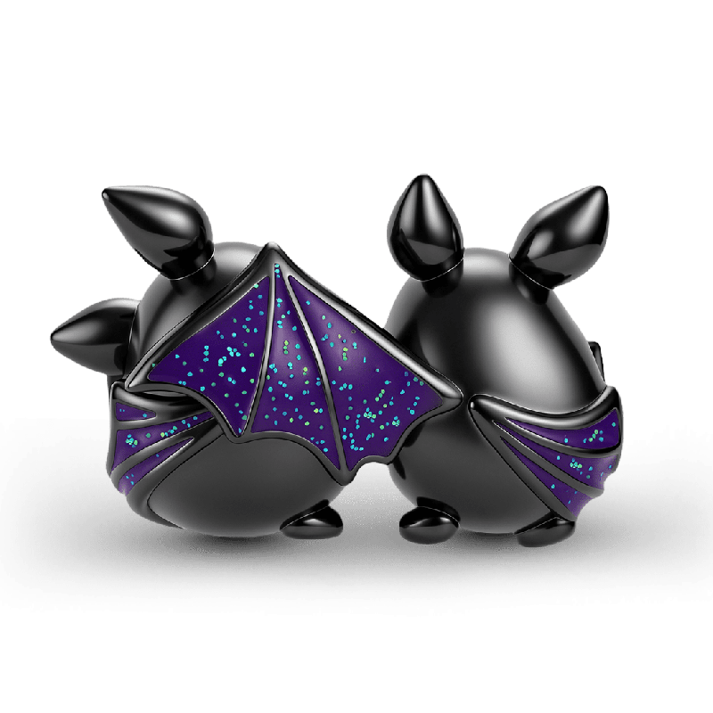 Cuenta grabable de murciélago adorable de Halloween