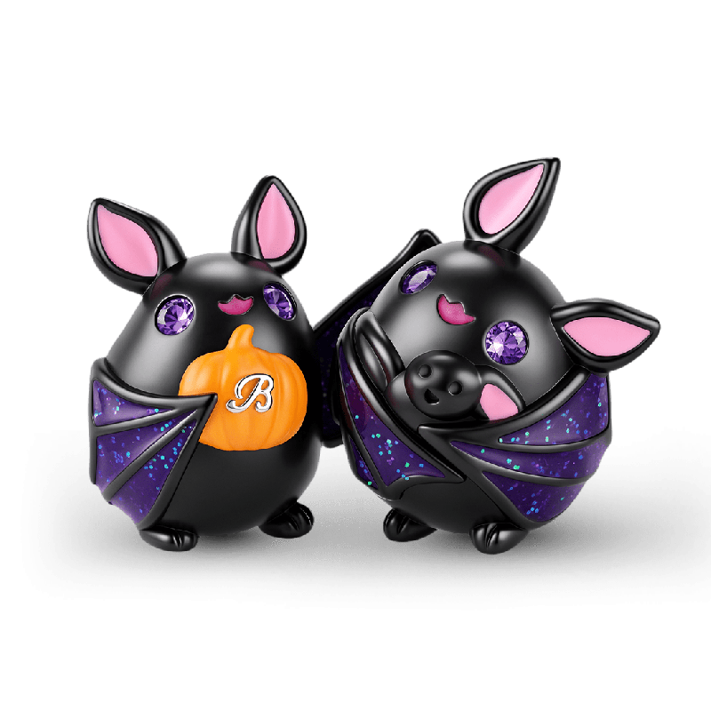 Cuenta grabable de murciélago adorable de Halloween
