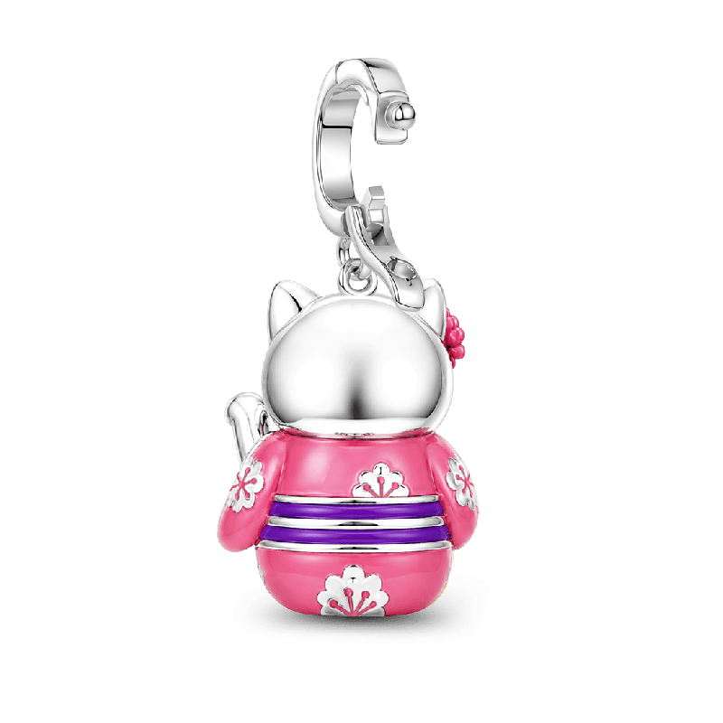 Amuleto colgante Maneki Neko