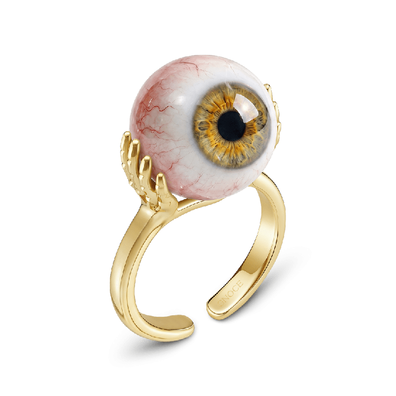 Anillo de Ojo de Mano Esqueleto