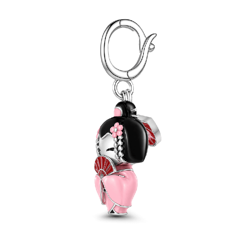 Amuleto colgante del cierre Kokeshi