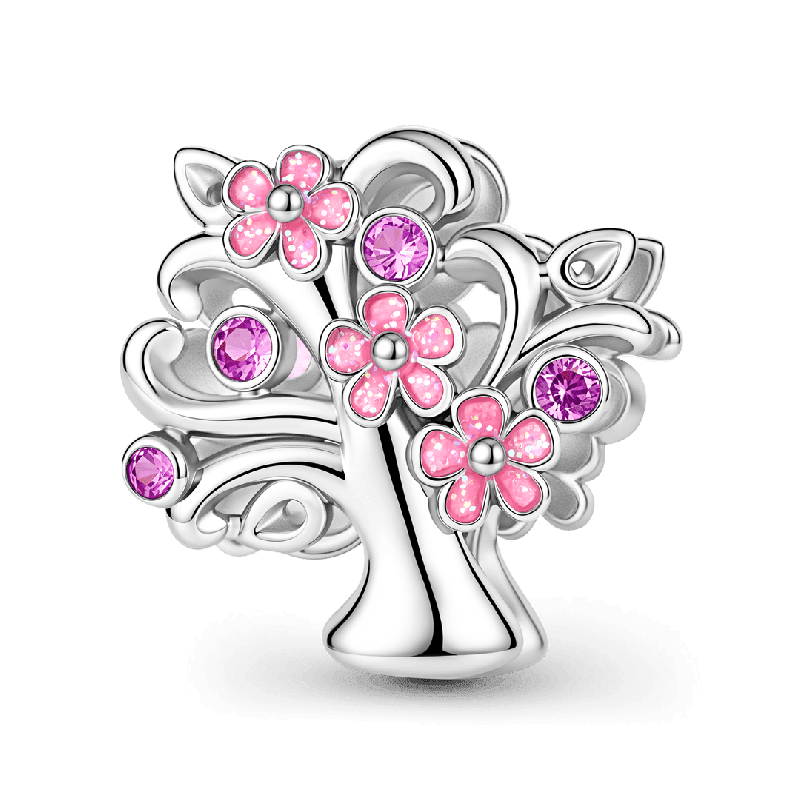 Cuenta del Árbol de Cerezo en Flor