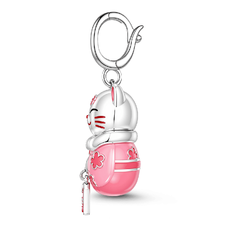 Amuleto japonés Sakura Lucky Cat