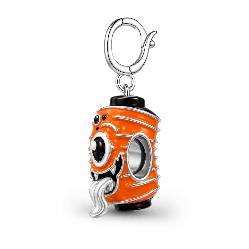 Amuleto colgante colgante de linterna de monstruo de Halloween