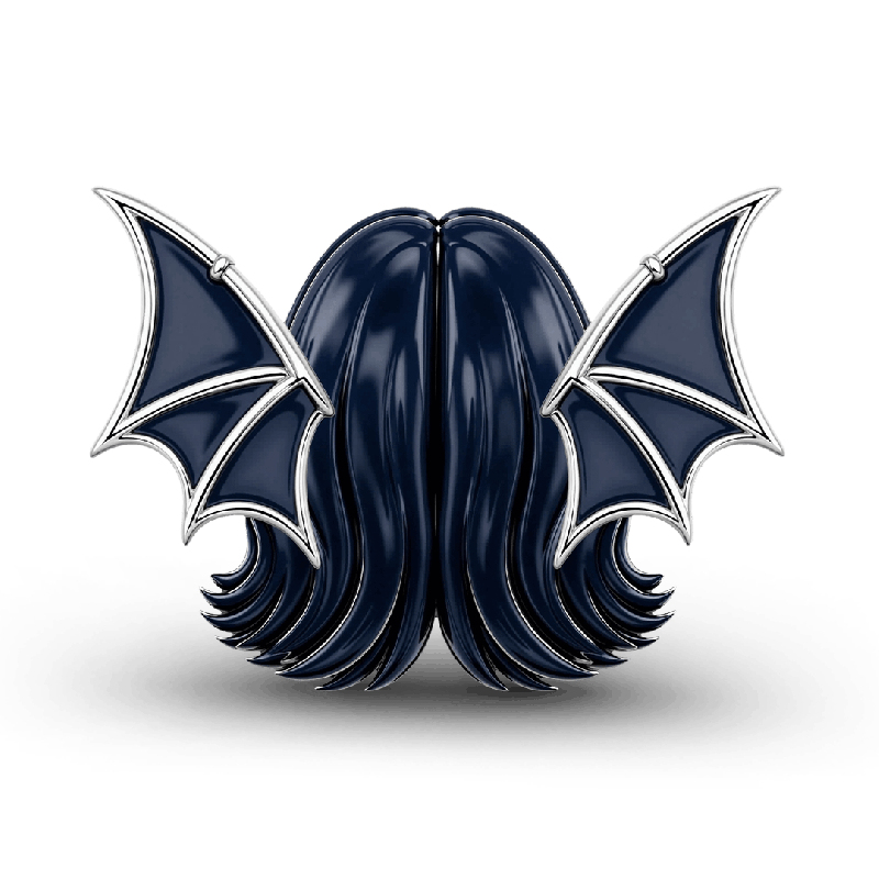 Cuenta de calavera de estrella punk de Halloween
