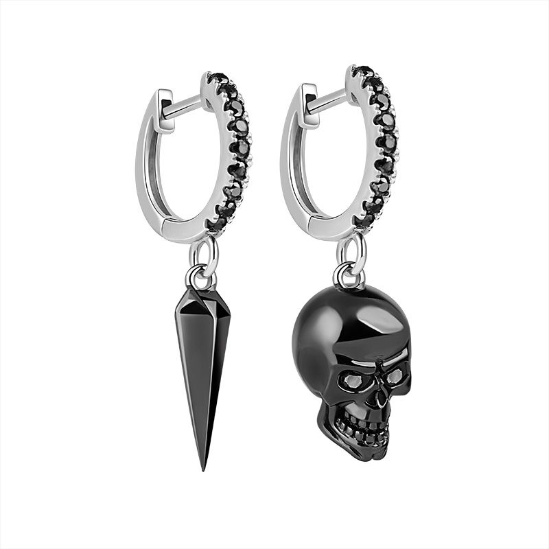 Pendiente Calavera y Lezna