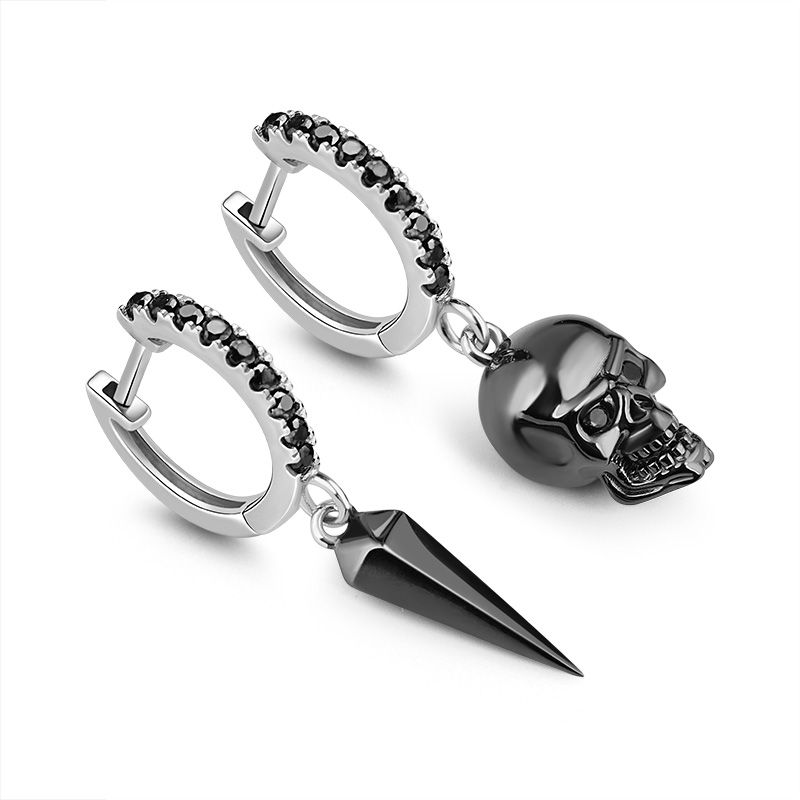 Pendiente Calavera y Lezna