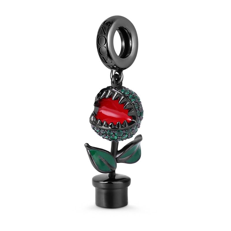 Charm Colgante Flor de Piraña