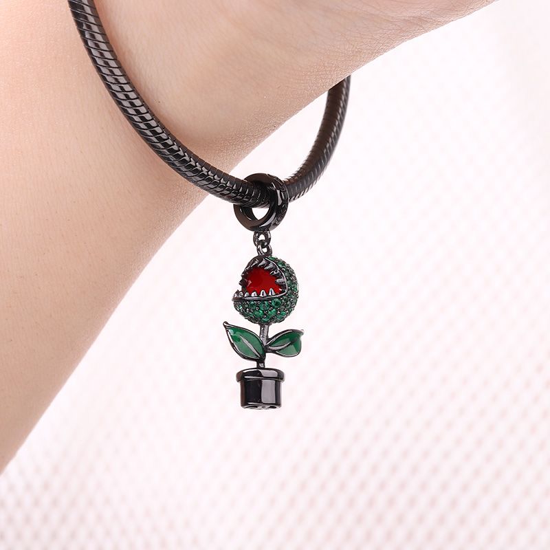 Charm Colgante Flor de Piraña