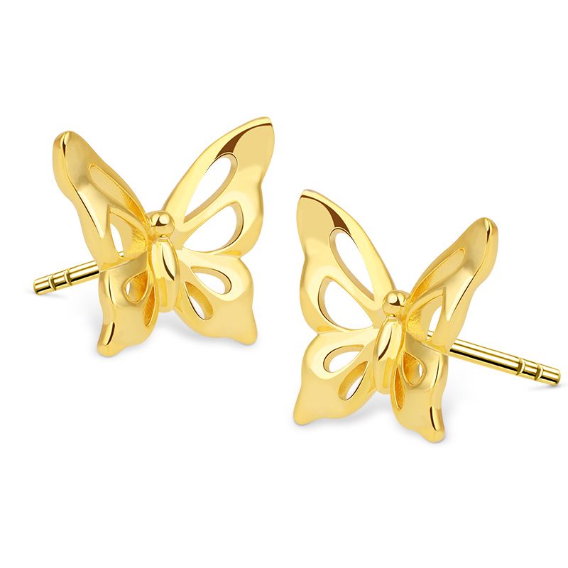 Aretes de mariposa