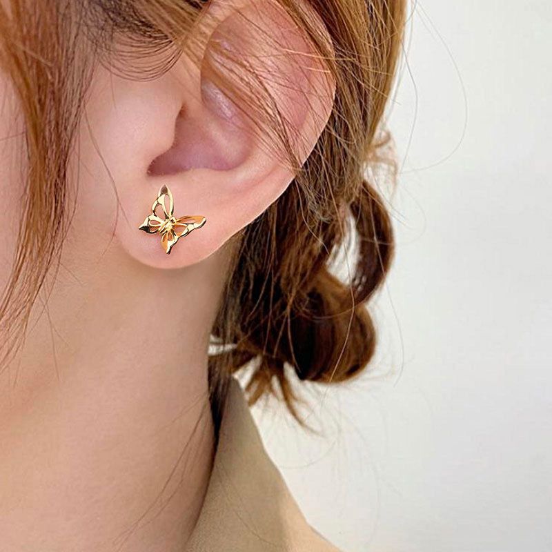 Aretes de mariposa
