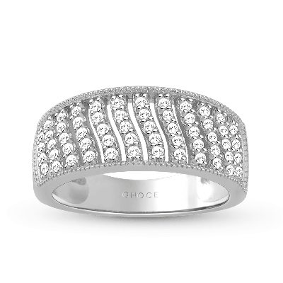Anillo de la Venda de la Tela Cruzada