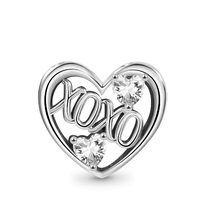 Charm Colgante "XOXO"