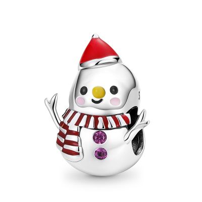 Charm Colgante Muñeco de Nieve