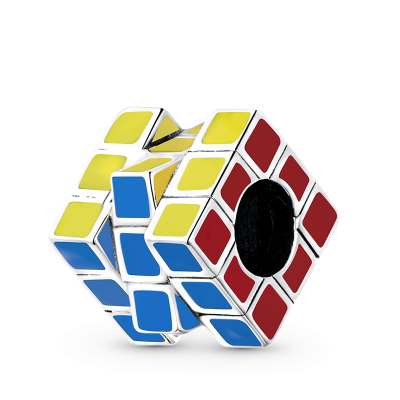 Charm Colgante Cubo de Rubik