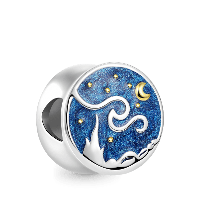 Charm Colgante Noche Estrellada