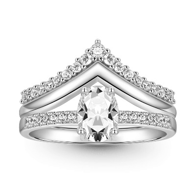 Anillo Ovalado Wishbone