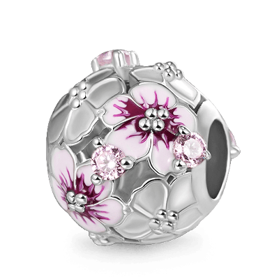 Colgante Flor de Melocotón