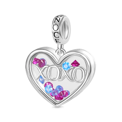 Colgante Corazón XOXO
