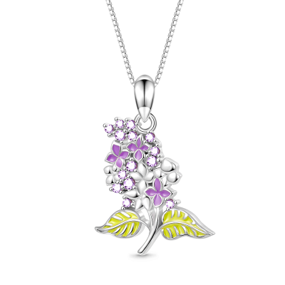 Collar Lila Violeta
