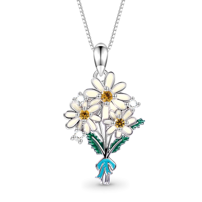 Collar Flor Margarita