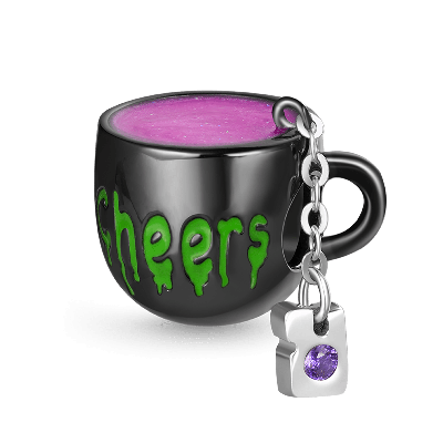Colgante Taza de Té Bruja