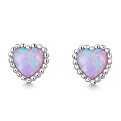 Pendientes Aussie Gem Heart
