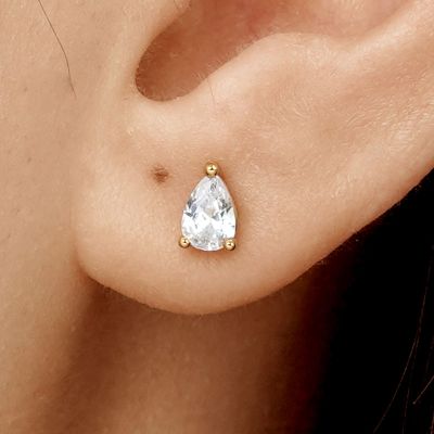 Pendientes en forma de pera