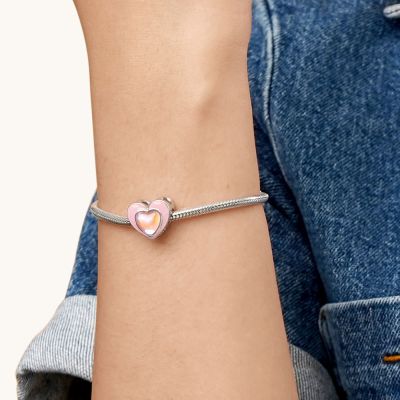 Colgante Corazón Rosa