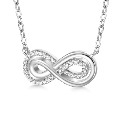 Collar De Amor Infinito Piedra De Nacimiento