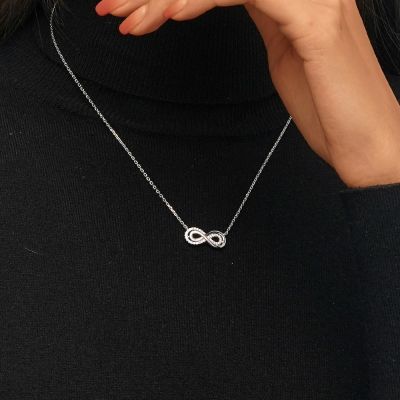 Collar De Amor Infinito Piedra De Nacimiento